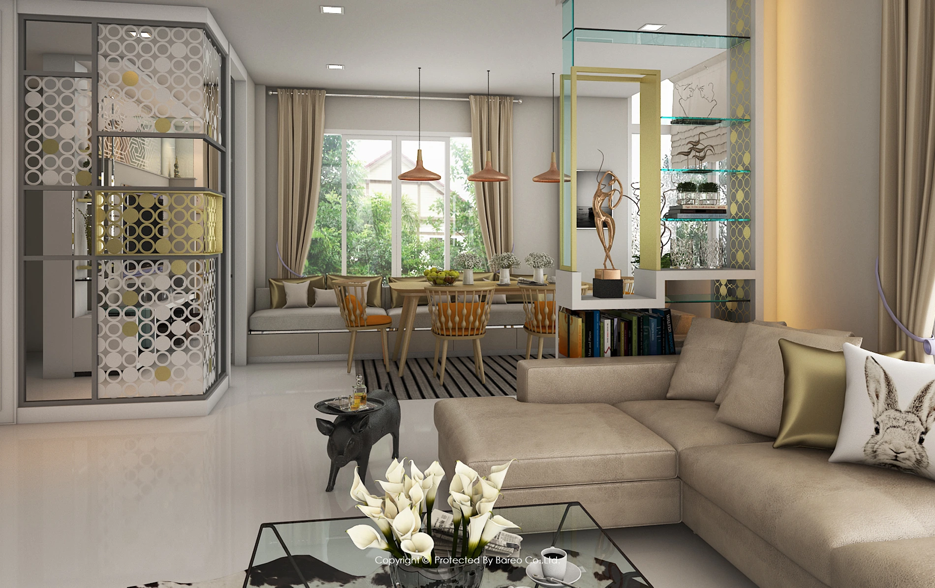 ผลงานออกแบบตกแต่งภายใน สำนักงาน ออฟฟิศ โดย บริษัท บาริโอ จำกัด