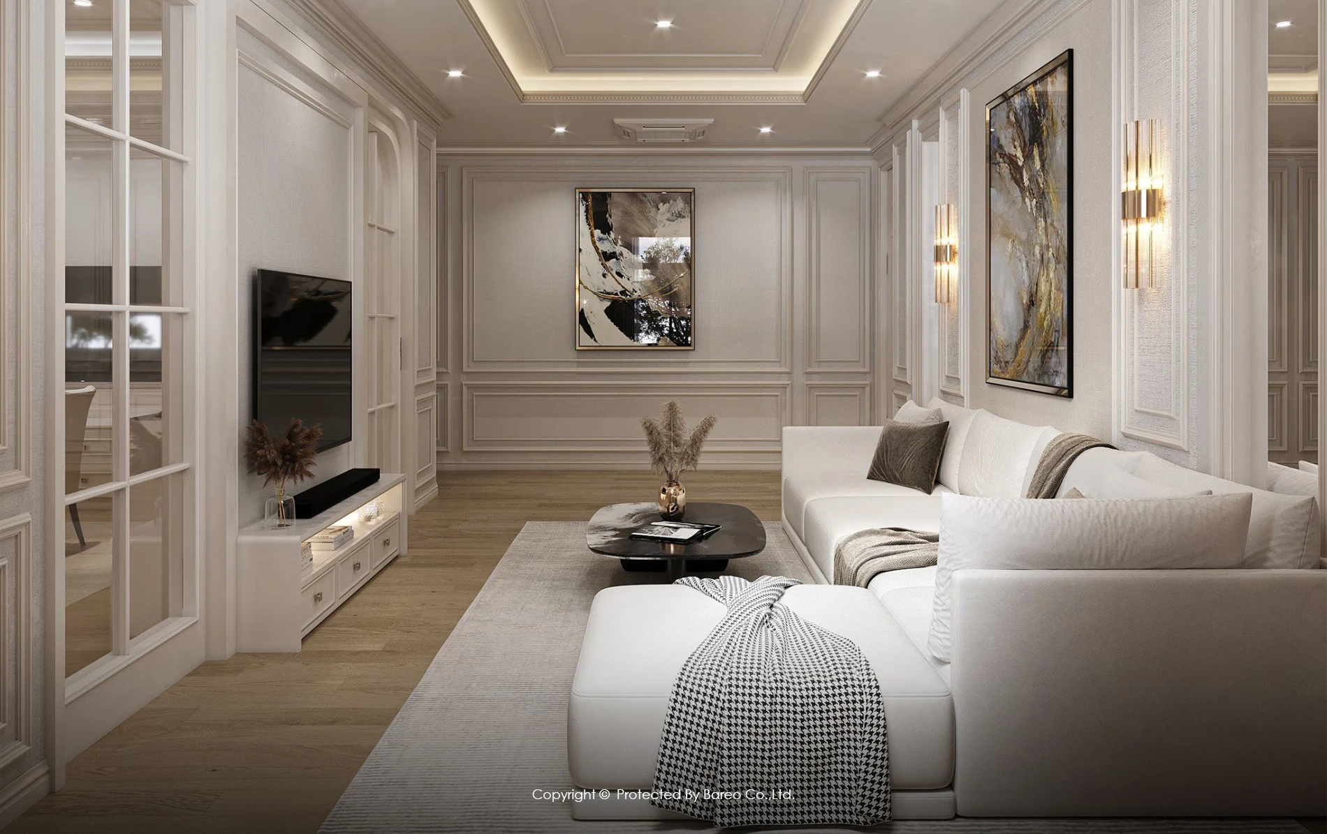 ผลงานออกแบบตกแต่งภายใน สำนักงาน ออฟฟิศ โดย บริษัท บาริโอ จำกัด