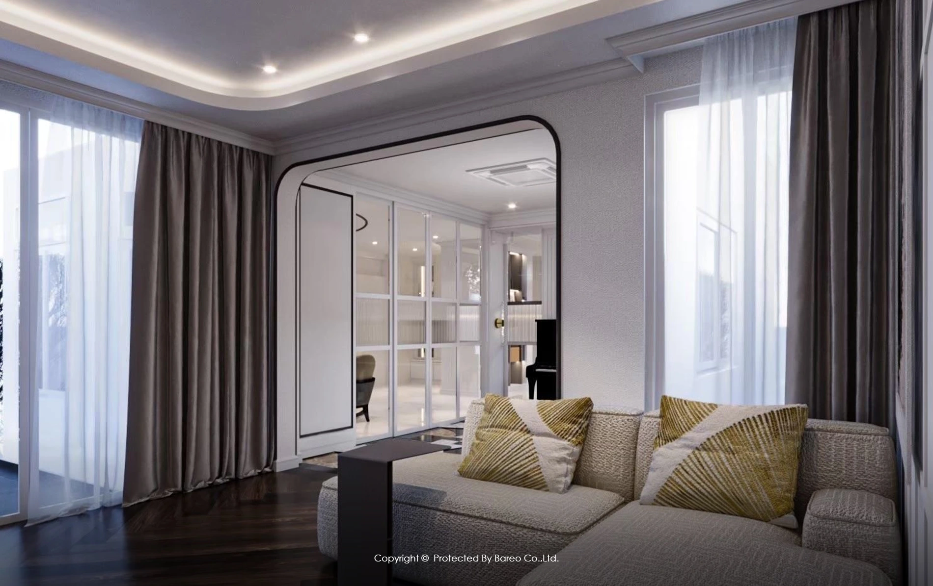 ผลงานออกแบบตกแต่งภายใน สำนักงาน ออฟฟิศ โดย บริษัท บาริโอ จำกัด