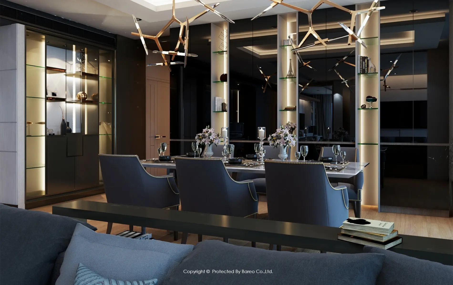 Home Interior Design, House Interior Design, Interior Decoration, Interior Design, Interior Design & Decoration, Interior Design Company, Interior Design Thailand, Luxury Home Interior Design, Luxury Interior Design, Penthouse Interior Design, BAREO, Living in Thailand, Penthouse Interior Design, Interior Design Bangkok