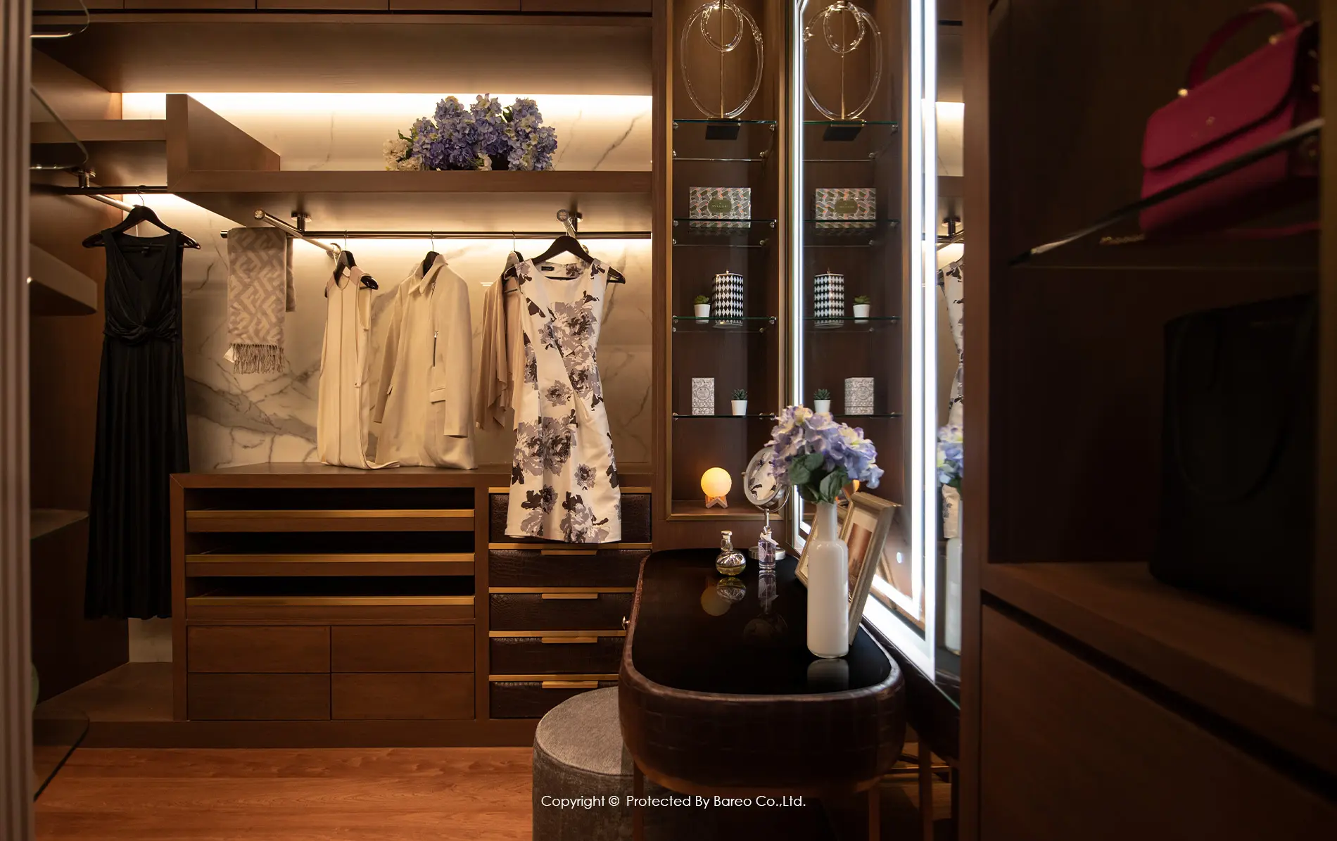 Home Interior Design, House Interior Design, Interior Decoration, Interior Design, Interior Design & Decoration, Interior Design Company, Interior Design Thailand, Luxury Home Interior Design, Luxury Interior Design, Penthouse Interior Design, BAREO, Living in Thailand, Penthouse Interior Design, Interior Design Bangkok, Luxury Home, Dressing Room