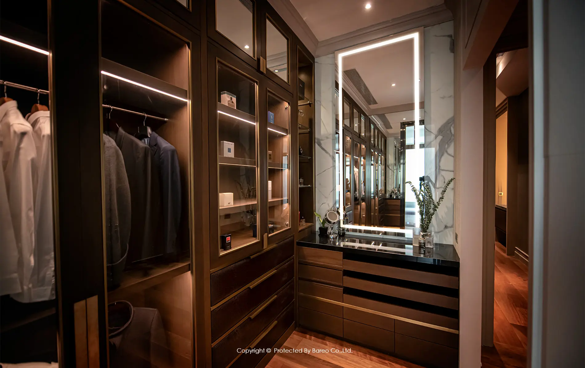 Home Interior Design, House Interior Design, Interior Decoration, Interior Design, Interior Design & Decoration, Interior Design Company, Interior Design Thailand, Luxury Home Interior Design, Luxury Interior Design, Penthouse Interior Design, BAREO, Living in Thailand, Penthouse Interior Design, Interior Design Bangkok, Luxury Home, Dressing Room