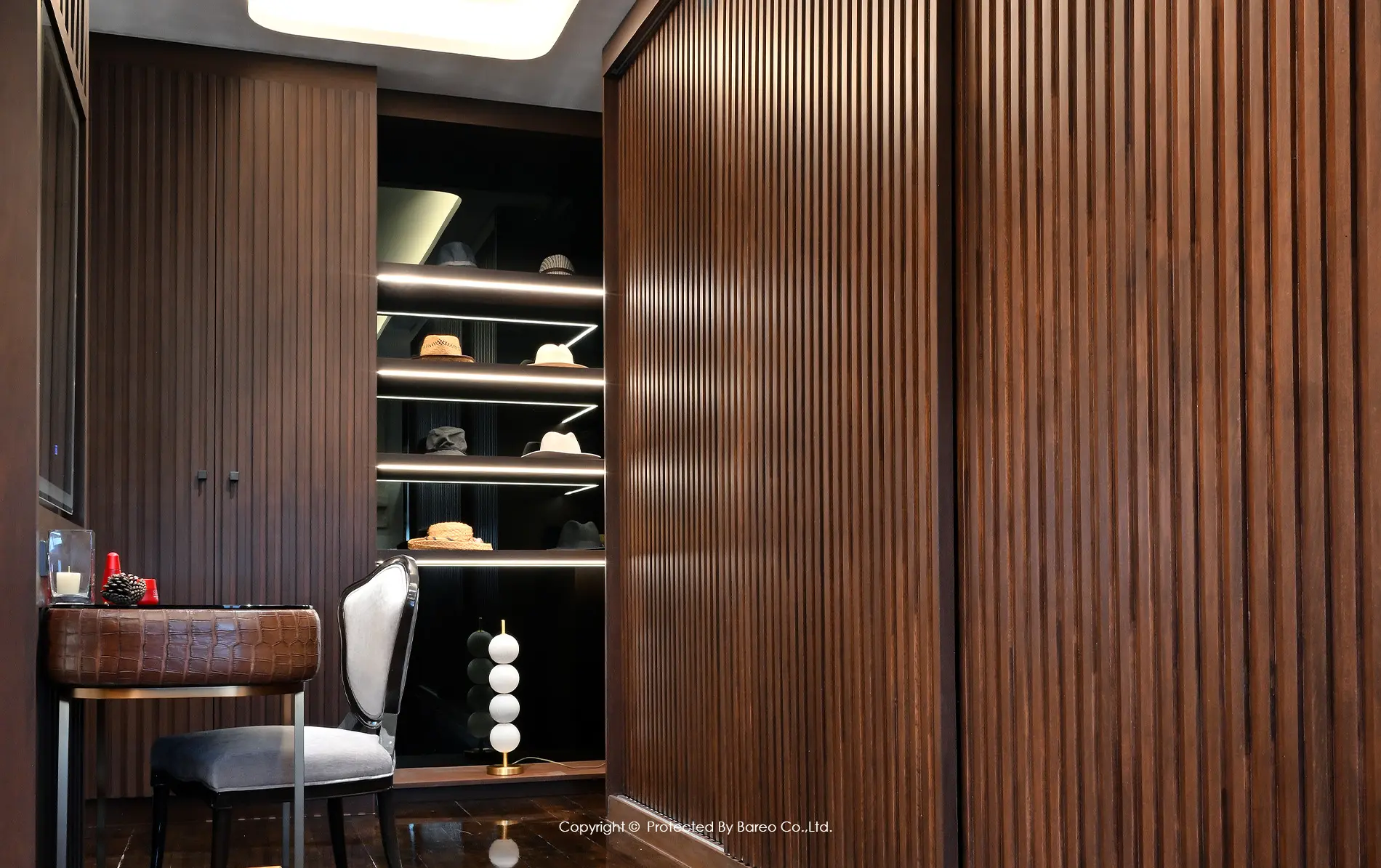 Home Interior Design, House Interior Design, Interior Decoration, Interior Design, Interior Design & Decoration, Interior Design Company, Interior Design Thailand, Luxury Home Interior Design, Luxury Interior Design, Penthouse Interior Design, BAREO, Living in Thailand, Penthouse Interior Design, Interior Design Bangkok, Luxury Home, Dressing Room