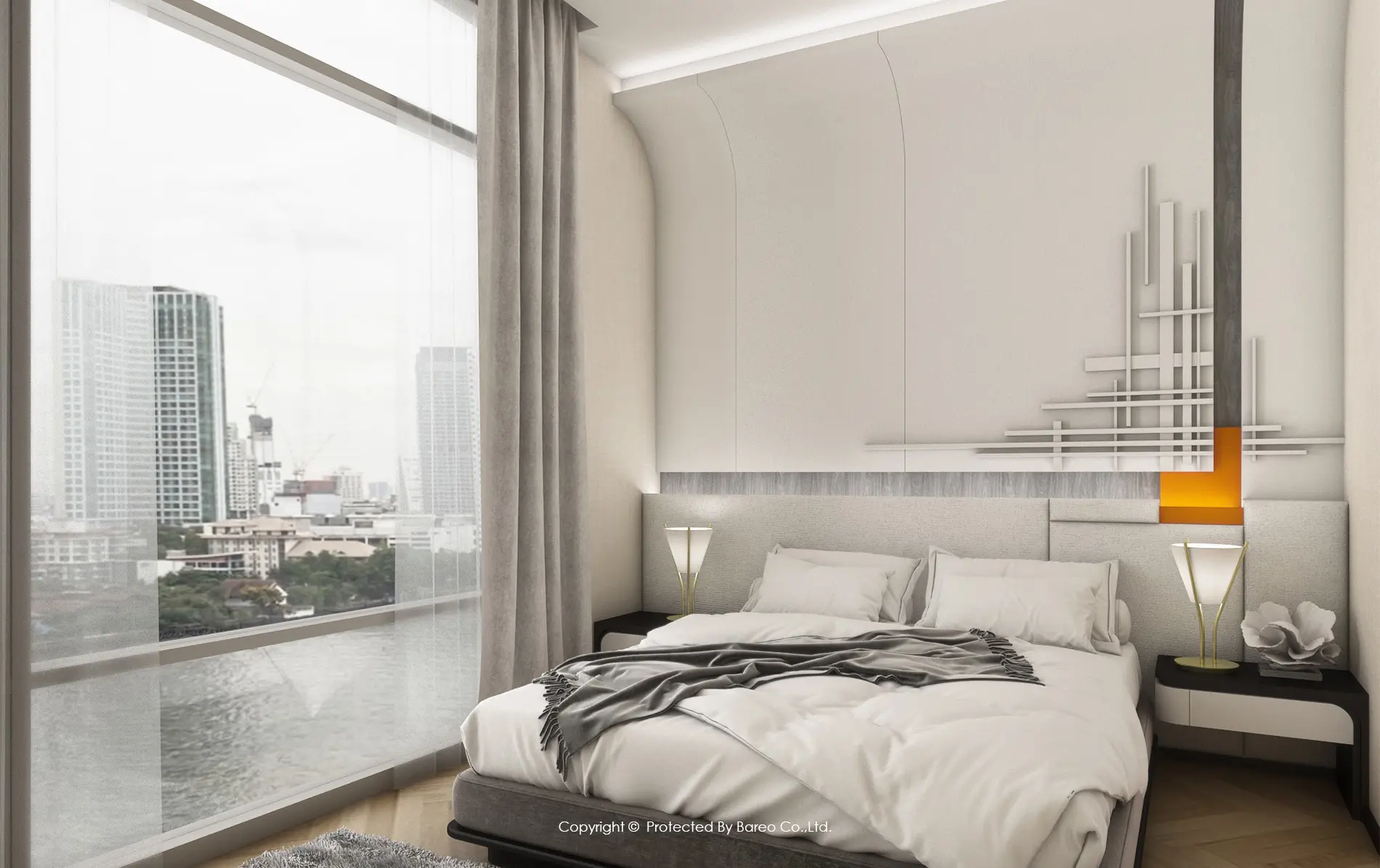 Home Interior Design, House Interior Design, Interior Decoration, Interior Design, Interior Design & Decoration, Interior Design Company, Interior Design Thailand, Luxury Home Interior Design, Luxury Interior Design, Penthouse Interior Design, BAREO, Living in Thailand, Penthouse Interior Design, Interior Design Bangkok, Luxury Home, Guest Suite
