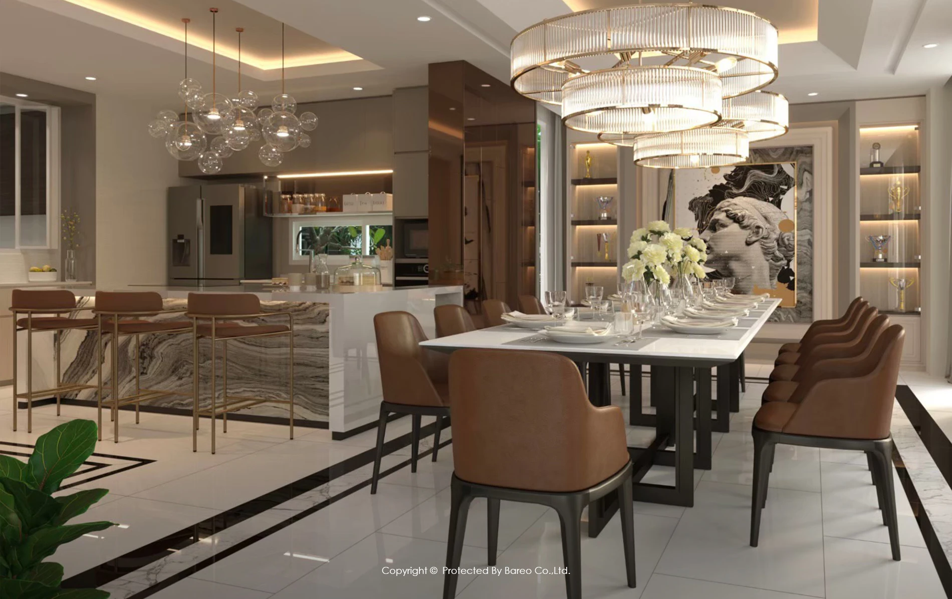 5 ทริคออกแบบตกแต่งภายในบ้านหรูระดับไฮเอนด์ อ